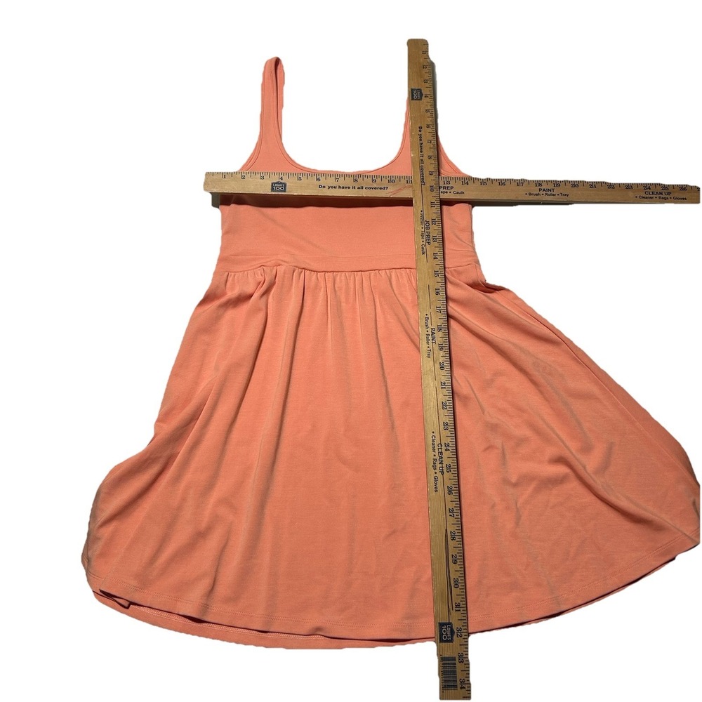 NEW Aritzia Wilfred Women's Market Mini Dress Sunfaded Coral Size Medium $68 - Picture 2 of 5